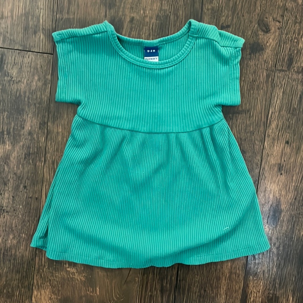 OLD NAVY BABY GIRL RIBBED TSHIRT DRESS